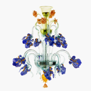 Floral Murano chandelier